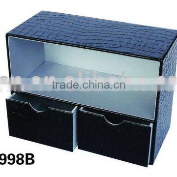 High grade leather storage box