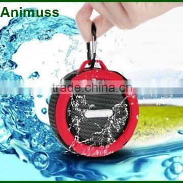 Waterproof dustproof shockproof anti-break outdoor music box mini portable bluetooth speaker for samsung