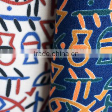 Fashionable chiffon printed fabric for garment