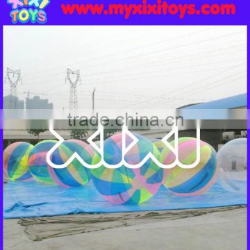 Colorful PVC/TPU inflatable human water balls XWB-002