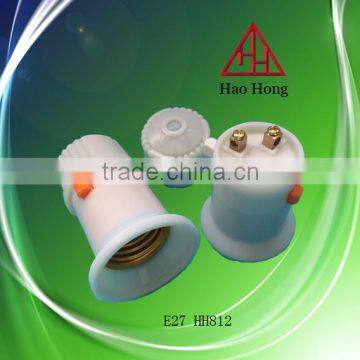 CE proved E27 lampe holder adapter