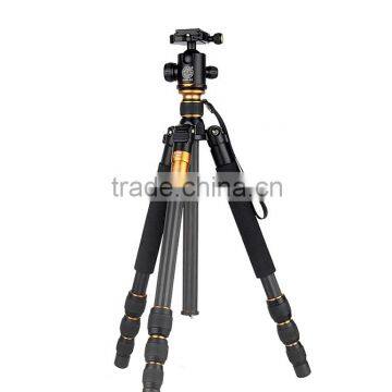 Q476 Quality Assurance DSLR Camera Tripod , Carbon Fiber Tripod Stand With Twist Lock and Ball Head photo-3
