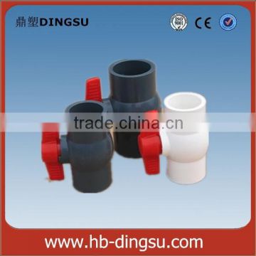 Full size pressure Plastic pvc socket Ball valve