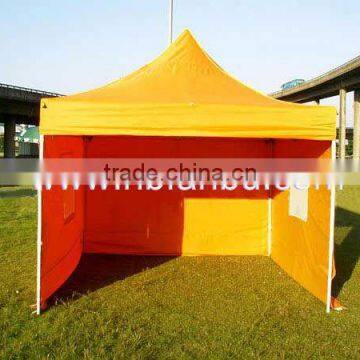 folding tent with three side wall