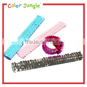 Shining bling bling hair band 4 colors kids hair accessory hair accessory for girls