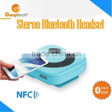 2015 new product stereo bluetooth headset/bluetooth receiver/bluetooth car kit