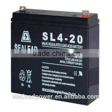 ABS case standby maintenance free SL6v 20Ah lead acid battery