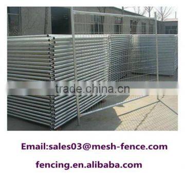 High quality galvanized temporary fence ISO9001 factory