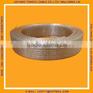 balanced speaker cable Transparent Speaker Wire 18awg