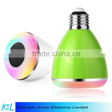 Smart home led lighting product app control music flash Bluetooth led light bulb speaker,bluetooth speaker led lamp