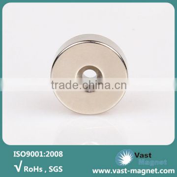 Sintered neodymium countersunk magnets