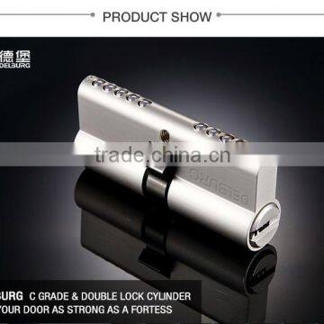 Multi Lock Cross Key Double Cylinder Cap Lock Door Parts photo-2