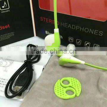 Promotion High Quality Sports Beautiful Bluetooth Stereo Earphone for Girls HY-B326 photo-3