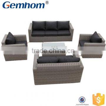 classic design hot sale rattan sofa set outdoor funiture