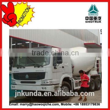 sinotruk 10 wheel concrete mixer truck