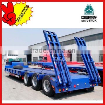 HOT SALE Double Axle Lowbed Semi Trailers