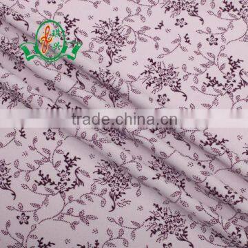 flower printed nylon elastic lingerie fabric China manufacturer