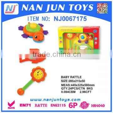 Wholesale plastic baby rattles,baby rattle toy set