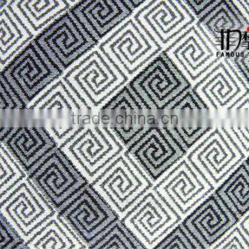 geometric upholstery fabric