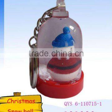 Christmas Snowman Key Chain/Key Ring