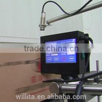 Touch screen Inkjet Printer Type carton box printing machine