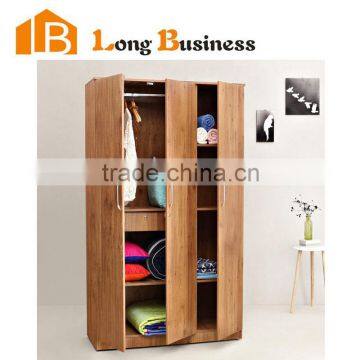 2016 new design wooden wardrobe with drawers