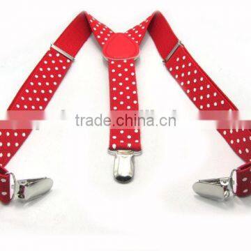 Custom printed suspender , suspenders with custom logo