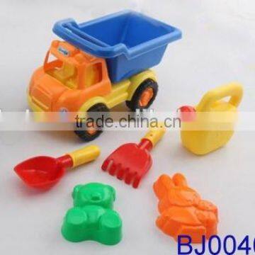 7pcs Deluxe Plastic Sand Toy Big Beach Toy Playset for Kids photo-3