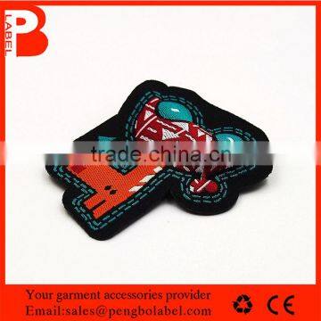 custom size standard woven label fabric woven labels with high quality