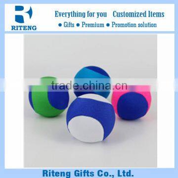 Tpr Stress Ball With Lycra Fabric