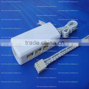 9 Way Junction Box with 2m 4 Core Cable for RGB Strip Controller /Transformer/Driver