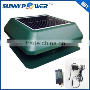 New Square 14inch With battery solar fan and explosion proof ventilation fan