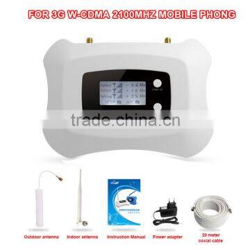 new fashion wcdma 3g 2100 MHZ phone signal booster repeater using for office, home, apartments,etc.