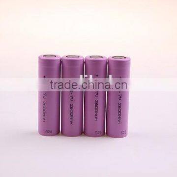 Deep Cycle 2600mAh 3.7v Lithium Ion Rechargeable Famous Brand 18650 Li-ion Battery photo-2
