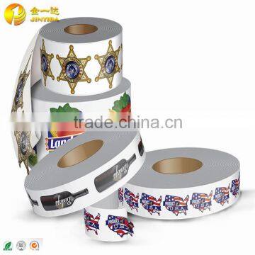 Full Color Printed Self Adhesive Paper Sticker Labels