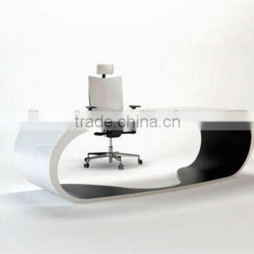 Exclusive Office Furniture Desks/upmarket Office Furniture/artificial Stone Office Desk photo-3
