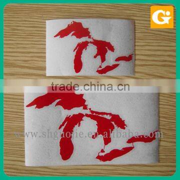 Die Cut Transparent Glass Laptop Vinyl Stickers photo-6