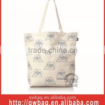 Wholesale Fashion Custom Printed Recycled Cute Canvas Cotton Tote Bags