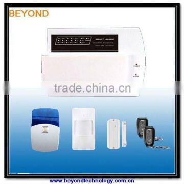 wireless burglar alarm system with LED display