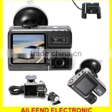 2 Inch HD 720P Car DVR Dual Camera Lens car dvr dual camera