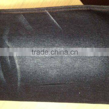 Indigo Knit Denim Fabric:320gsm 85.6%cotton 12%polyester 2.4%spandex From Changzhou China photo-6