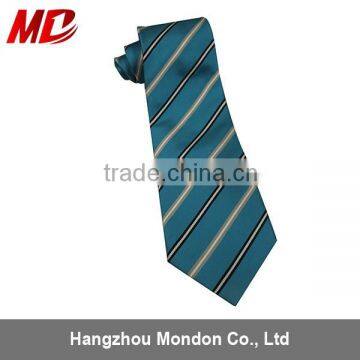 Graduation Silk School Tie With Woven Stripe