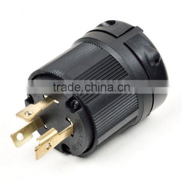 UL NEMA L6-30P generator twist locking Plug