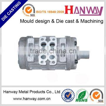 Guangdong manufacture OEM service motor housing aluminum die cast enclosure, die casting housing