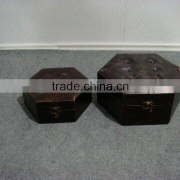 Hot Sell leather bus storage box