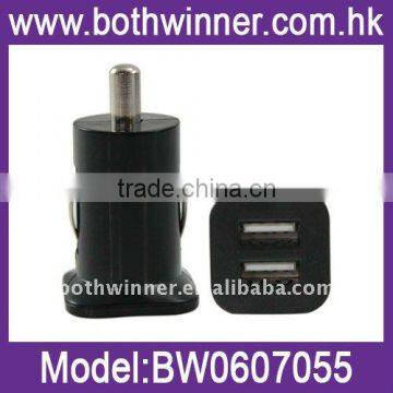 universal dual usb car charger 5V 1A