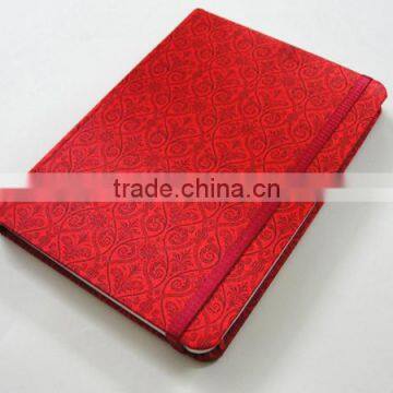 FABRIC HARDBOUND NOTEBOOK, MAJESTIC SERIES NOTEBOOK, COMFORT SIZE- 127 x 177MM, 160 RULED PAGES, SMALL NOTEBOOK
