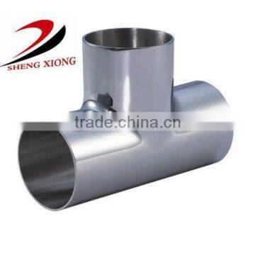 carbon steel galvanized equal pipe fitting tee