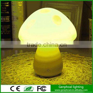 Touch sensor switch indoor baby night light mushroom light