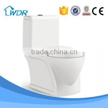 Made in China one-piece ceramic dual flush toilets